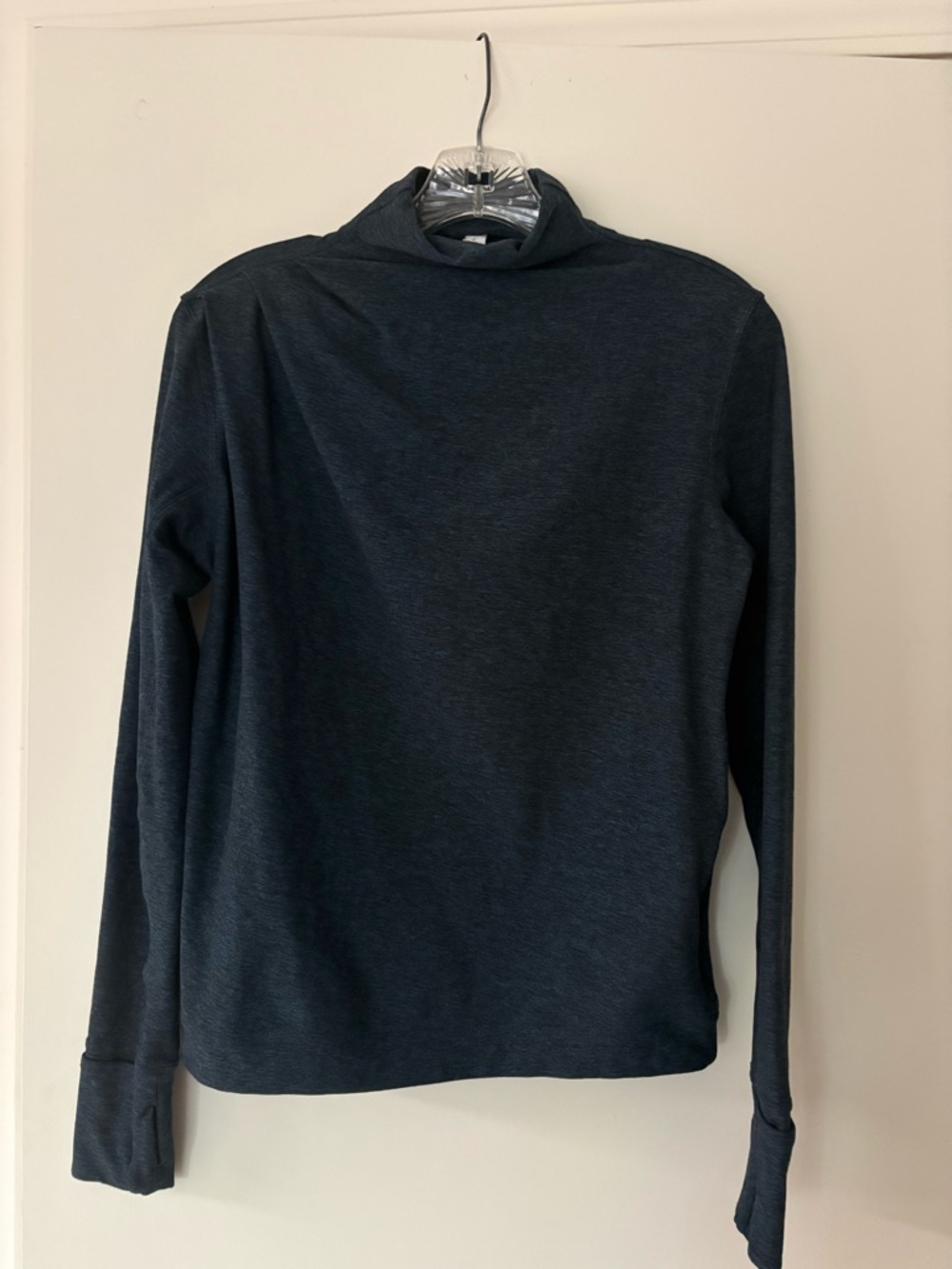 lululemon athletica Women's Dark Heather Navy Turtleneck